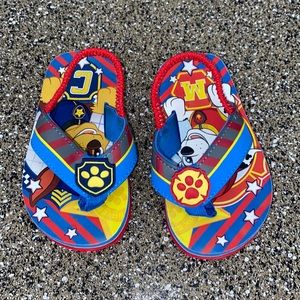 USED Paw Patrol Sandals